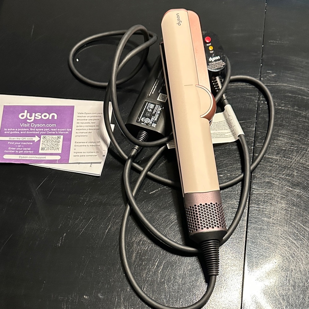 Dyson Airstrait Dryer and Straightener ceramic pink/rose  color
